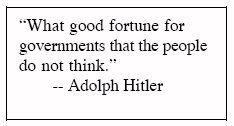 Hitler Quote
