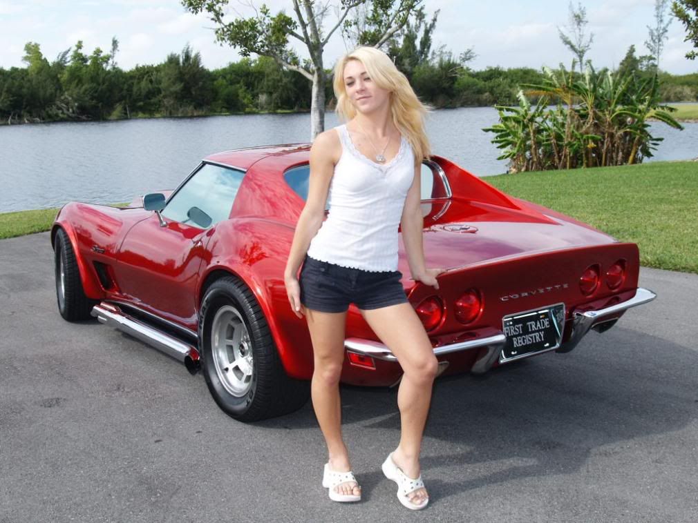 corvette girl