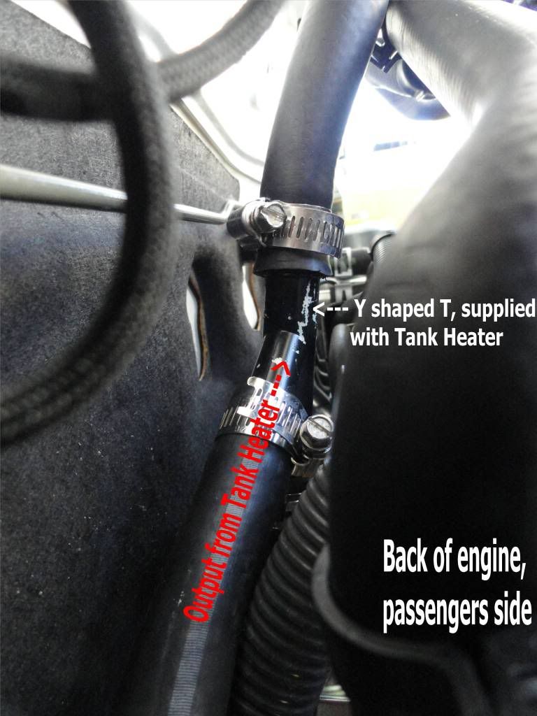 How to Install a circulating block heater on a 2010 2012 FJ Cruiser