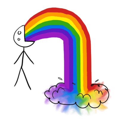 rainbowbarf.gif rainbow image by mapisjaramillo