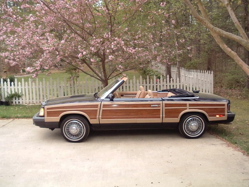 Chrysler lebaron woody convertible #2