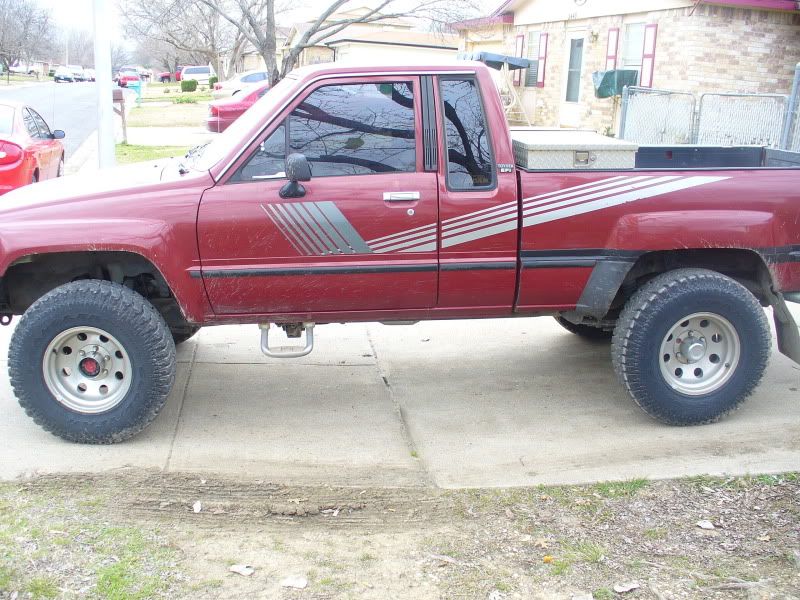 1988 toyota pickup decal #6