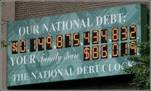 Our National Debt | Your Family Share