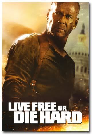LIVE FREE OR DIE HARD Poster Purchase