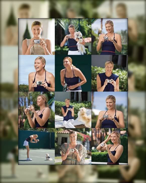 maria sharapova canon commercial