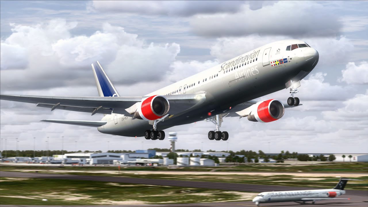 Addons: REX2.0 overdrive, ENB, Level D 767, McPhat LDS 767 World Airlines 1-6, FTX scenery/airports & Blue Sky Scenery.