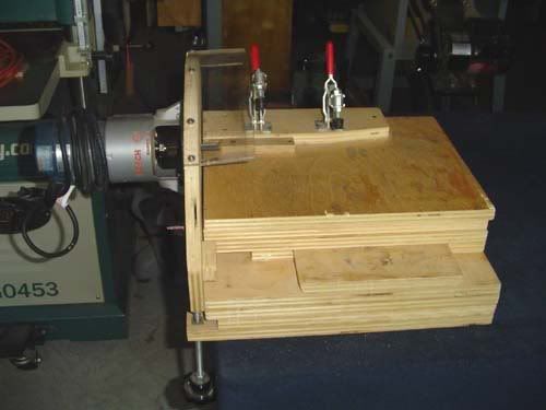 Horizontal Router Table Plans