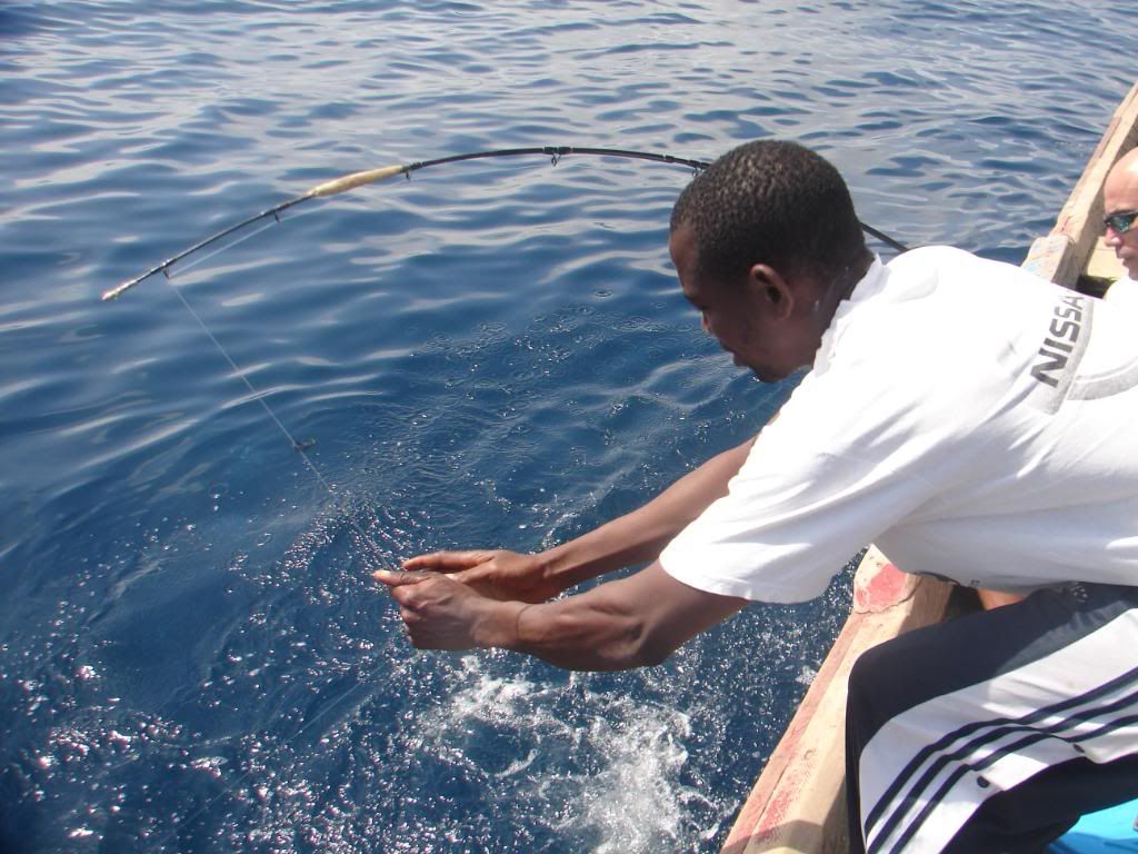 Trolling and Spinning from African Canoe Ghana The Hull Truth