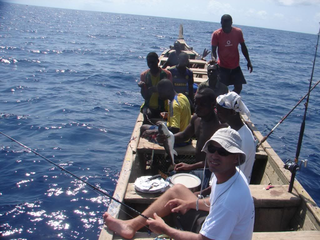 Trolling and Spinning from African Canoe Ghana The Hull Truth