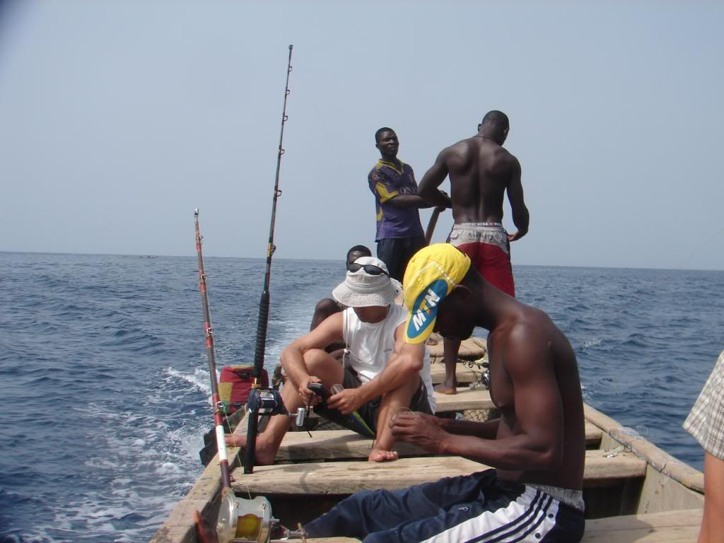Trolling and Spinning from African Canoe Ghana The Hull Truth