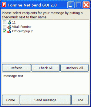 Fomine LAN Chat1.2