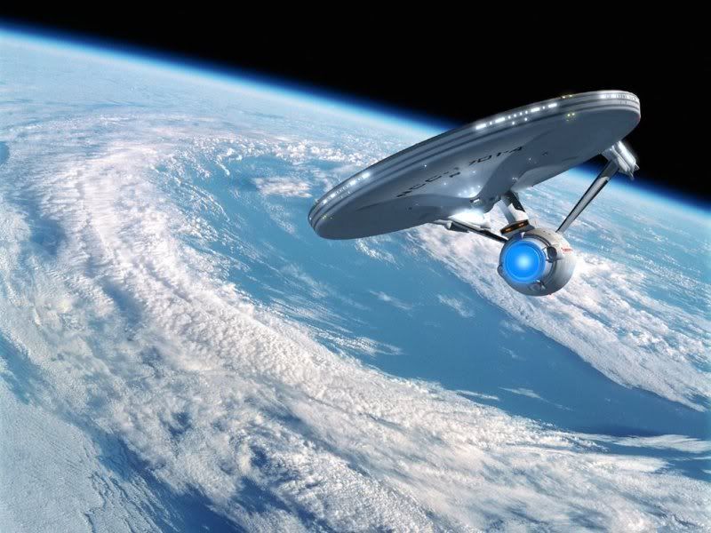 enterprise wallpaper. Enterprise In Earth Orbit