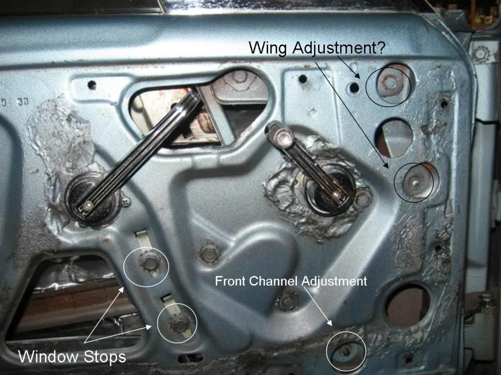 6566 Window alignment Vintage Mustang Forums