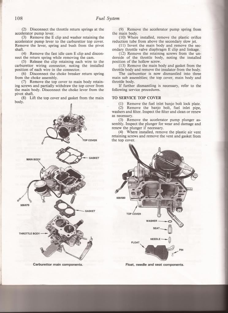 Carburetor nissan patrol