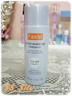 fasio point make up remover
