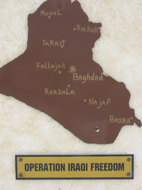 Operation Iraqi Freedom Plaque