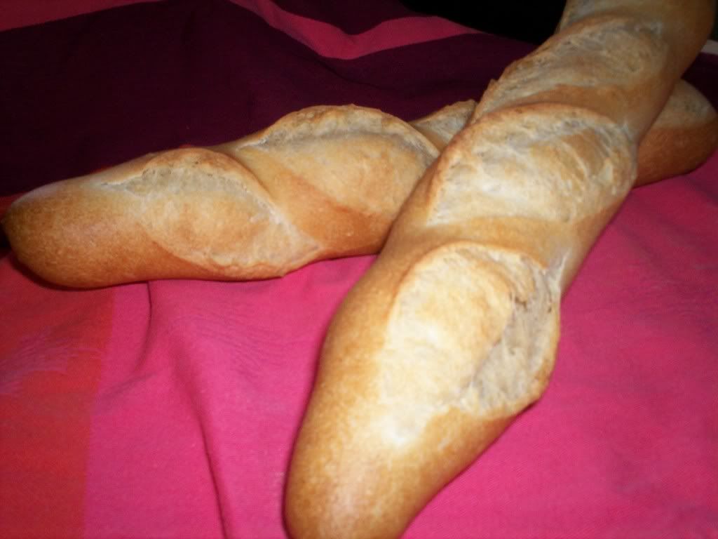 Hand Milled Baguette Crust