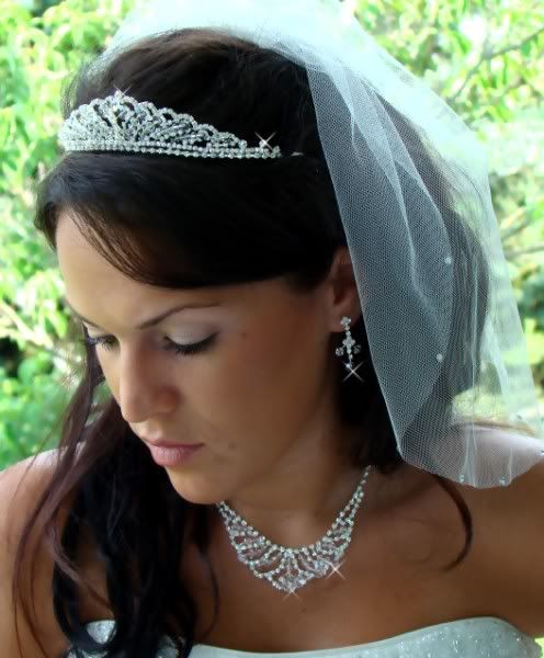 Crystal Bridal Jewelry &amp; Tiaras from WeddingFactoryDirect.com