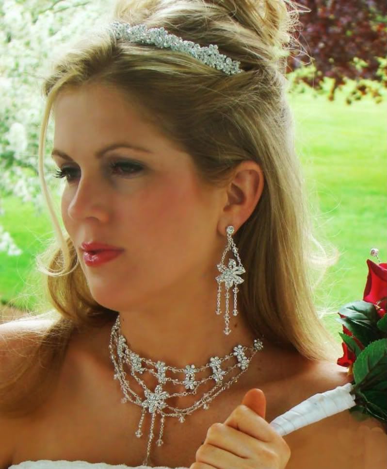Wedding WP1204-Crystal Bridal Jewelry Sets- 