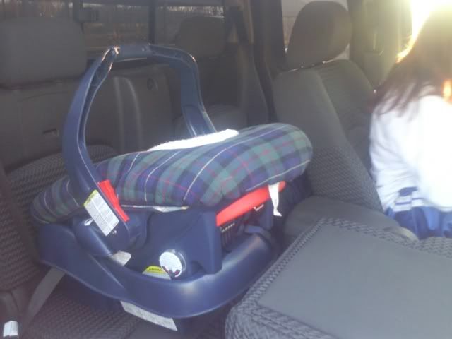 Nissan navara king cab child seat #6