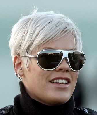 Pictures Of Pink The Singer. Pink short haircut