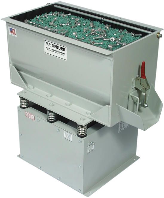 NEW! MR DEBURR 600DB 6Cubic Foot VIBRATORY TUMBLER FINISHING MACHINE eBay