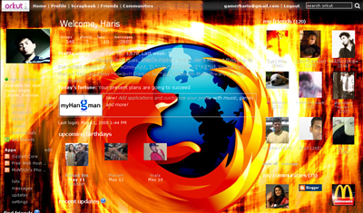 Firefox Orkut theme