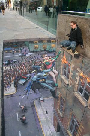 Julian Beever 6 Pictures, Images and Photos