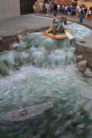 Julian Beever 2 Pictures, Images and Photos
