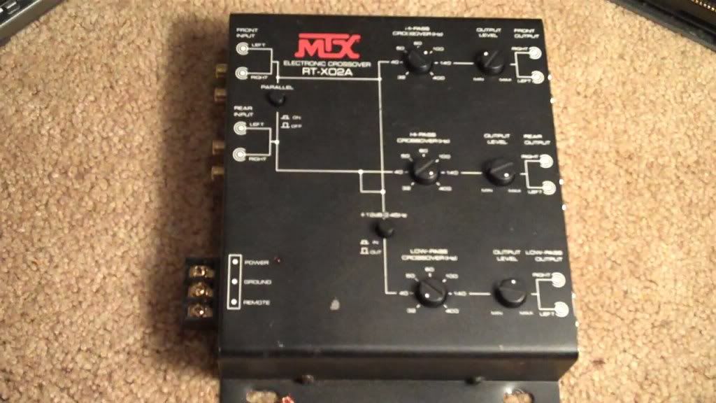 MTX RT-XO2A Crossover - Techtalk Speaker Building, Audio, Video