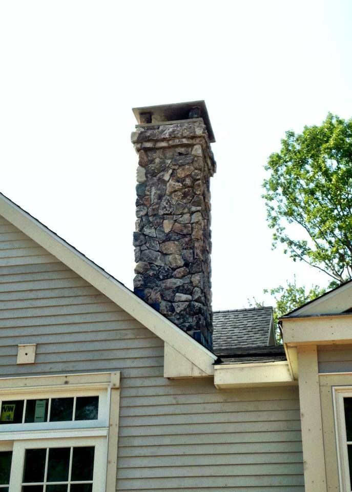 Fieldstone chimney Contractor Talk Professional Construction and