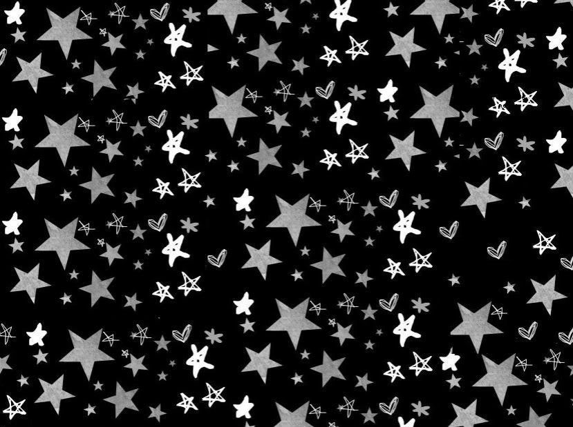 Black And White Stars. Black Sky White Stars Graphics