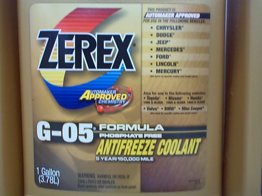 Zerex coolant for mercedes benz #2