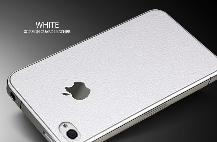 iphone 4 white back. SGP iPhone 4 Skin Guard Series