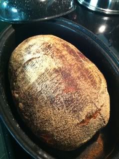 Dutch Oven Crusty Bread, Uploaded from the Photobucket iPhone App