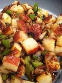 Fried Red Potatoes, Uploaded from the Photobucket iPhone App