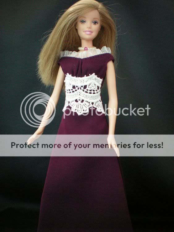 New Handmade Barbie Silkstone Model Party Dress Outfit  