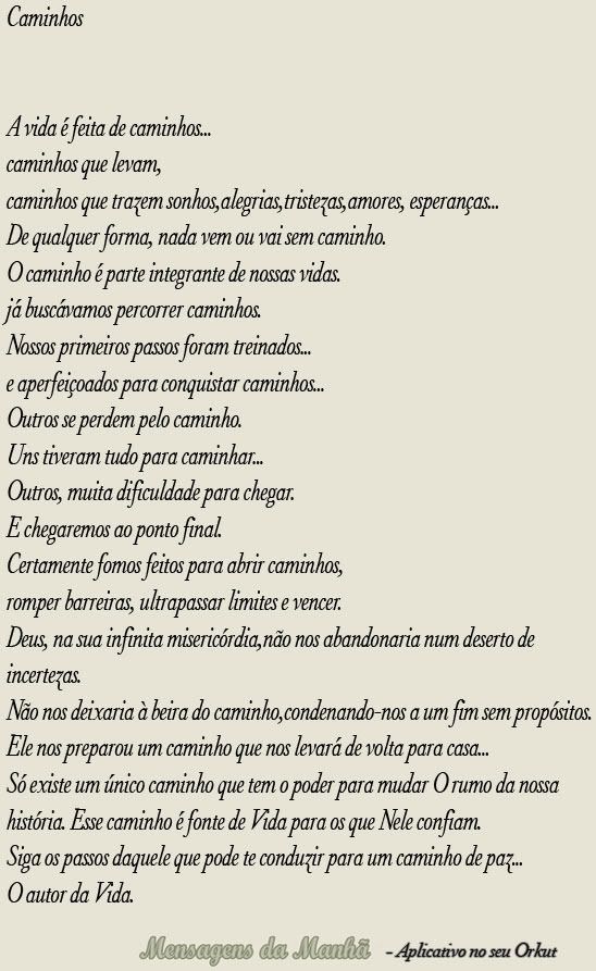 Mensagens da Manhã - Para começar bem um novo dia