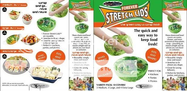 The quick and easy way to keep food fresh These elasticized bowl 