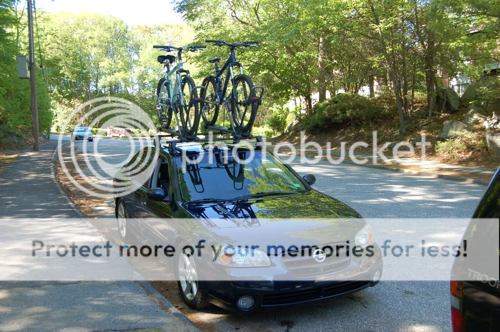 nissan maxima bike rack