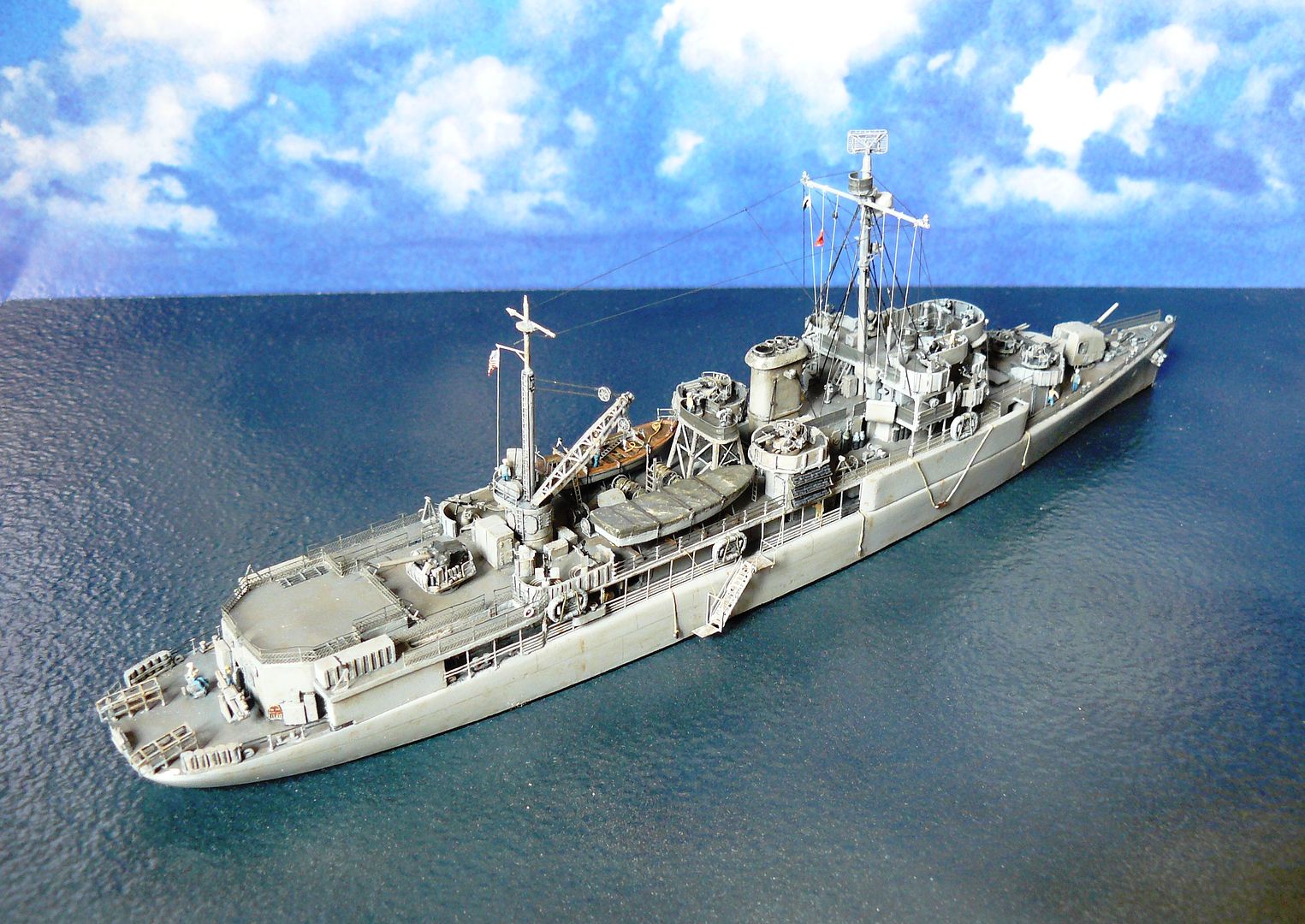 The Ship Model Forum • View topic - Calling all USS Barnegat class ...