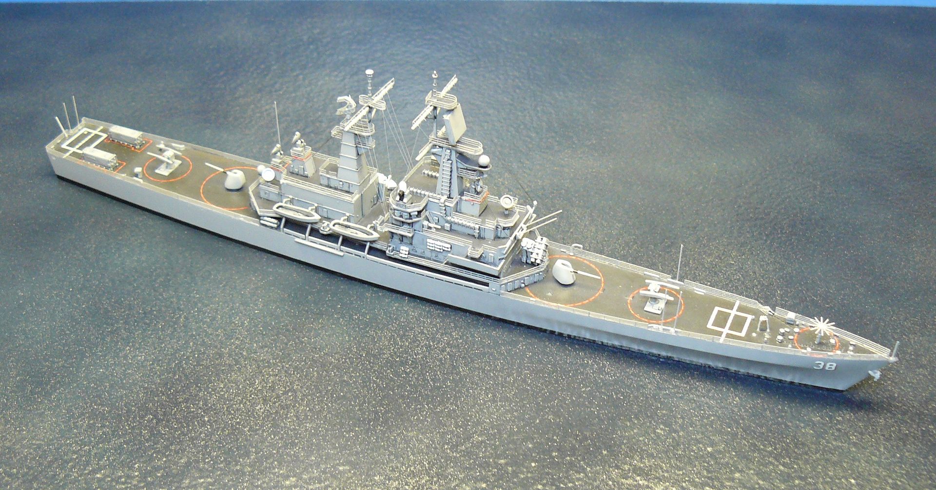 The Ship Model Forum • View topic - 1/700 Post War USN - One of each class.