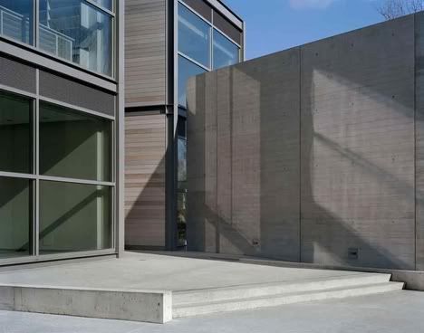 The east entrance of Stone Hill Center